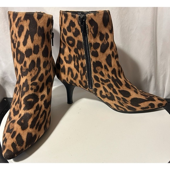 Rampage Shoes - Rampage Women’s Leopard Print Ankle Booties NWOT--(63% OFF)